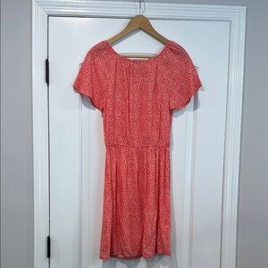 Primark Teens Red & White Floral Dress Size 13/14